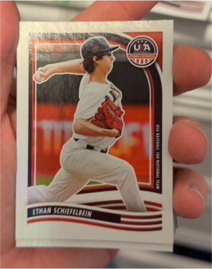 2024 Panini USA Stars & Stripes #86 Ethan Schiefelbein — front