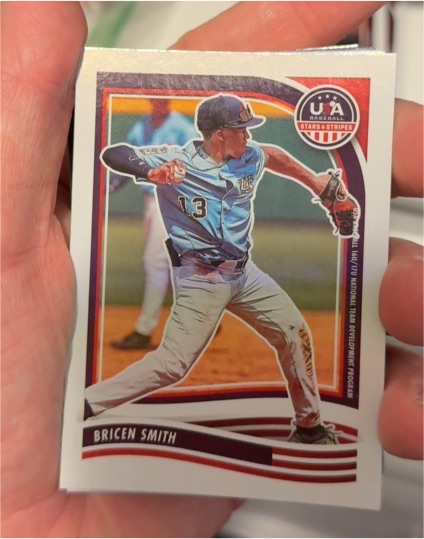 2024 Panini Stars & Stripes #130 Bricen Smith — front