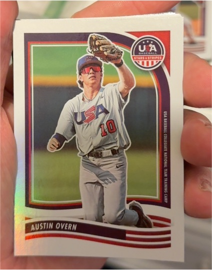 2024 Panini Stars & Stripes #173 Austin Overn — front