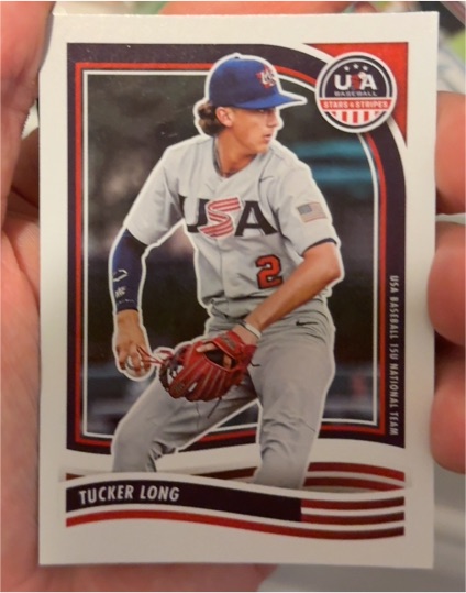 2024 Panini Stars & Stripes USA Baseball #56 Tucker Long — front