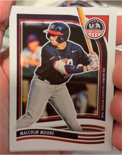 2024 Panini USA Stars & Stripes #98 Malcolm Moore — front