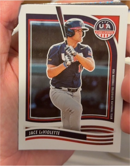 2024 Panini Stars and Stripes #41 Jace LaViolette — front