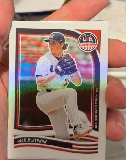 2024 Panini USA Stars & Stripes #45 Jack McKernan — front