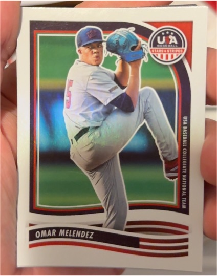2024 Panini USA Stars & Stripes #61 Omar Melendez — front