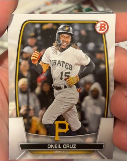 2023 Bowman #19 Oneil Cruz — front