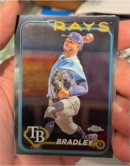2024 Topps Chrome #83 Taj Bradley — front