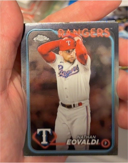 2024 Topps Chrome #283 Nathan Eovaldi — front