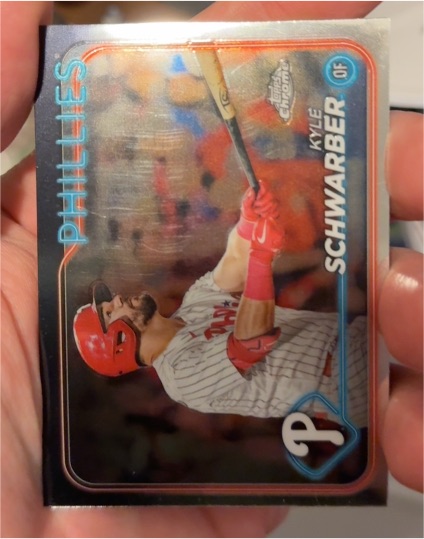 2024 Topps Chrome #71 Kyle Schwarber — front