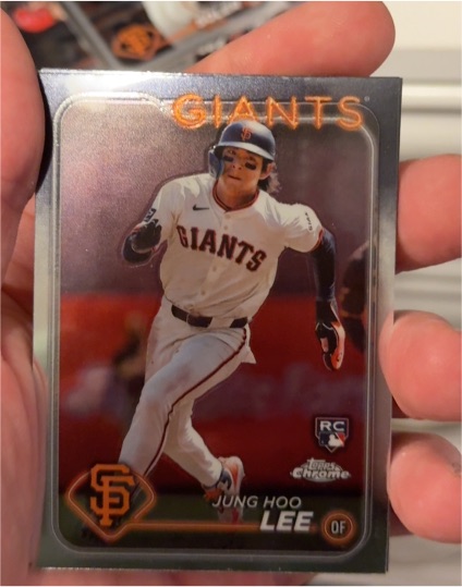2024 Topps Chrome #201 Jung Hoo Lee — front