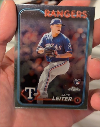 2024 Topps Chrome #111 Jack Leiter — front