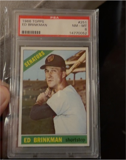1966 Topps #251 Ed Brinkman — front