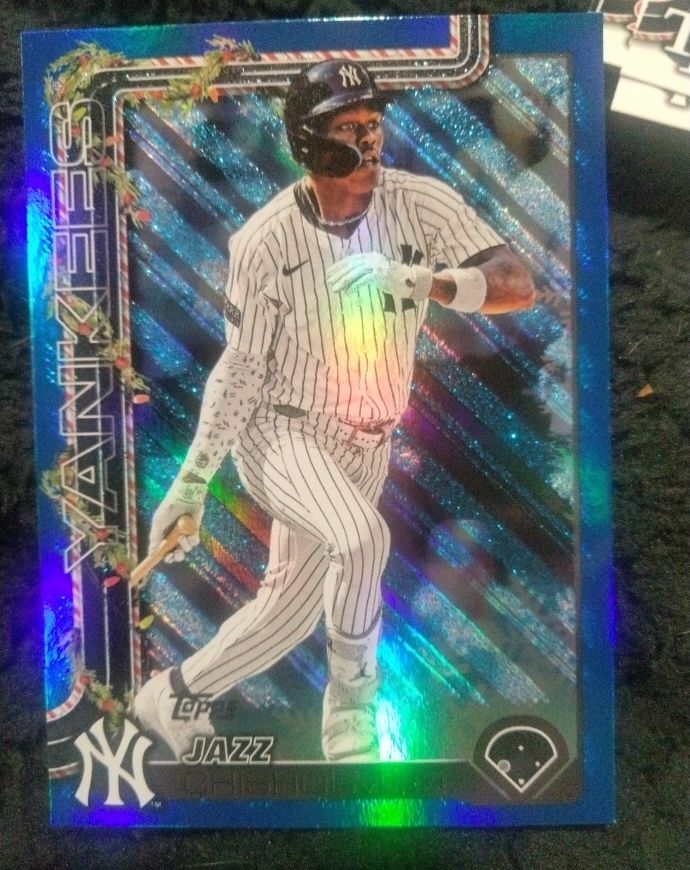 2025 Topps Chrome #283 Jazz Chisholm Jr. — front