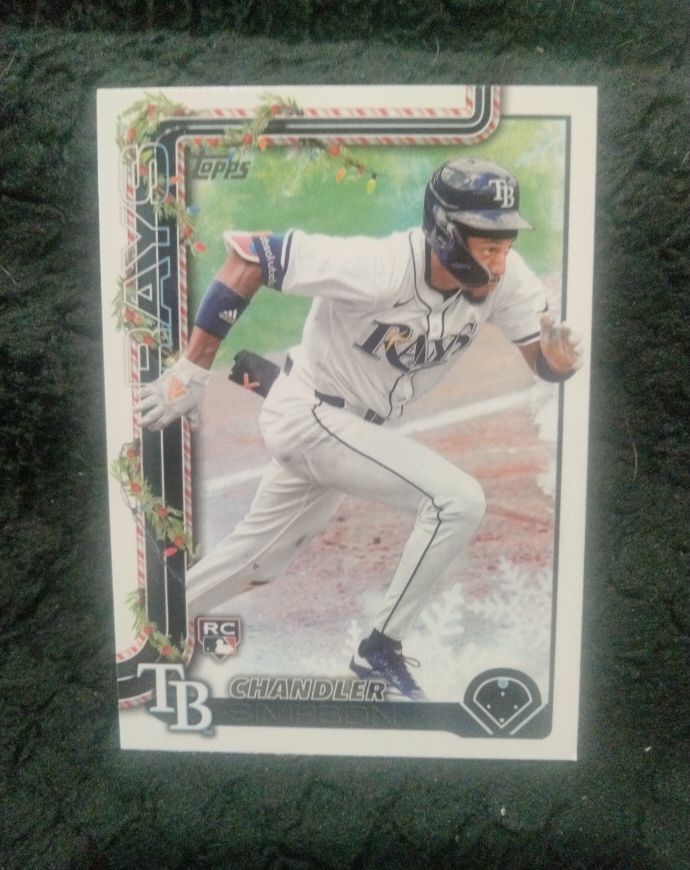 2025 Topps Holiday #H38 Chandler Simpson — front