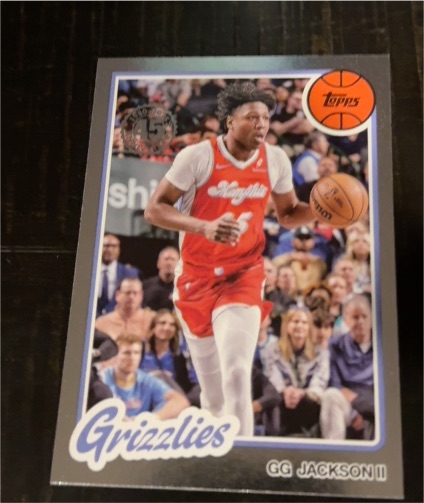 2025-26 Topps 45th Anniversary #80BK-34 GG Jackson II — front