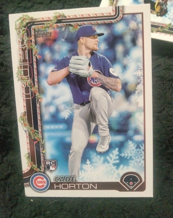 2025 Topps Holiday #H140 Cade Horton — front