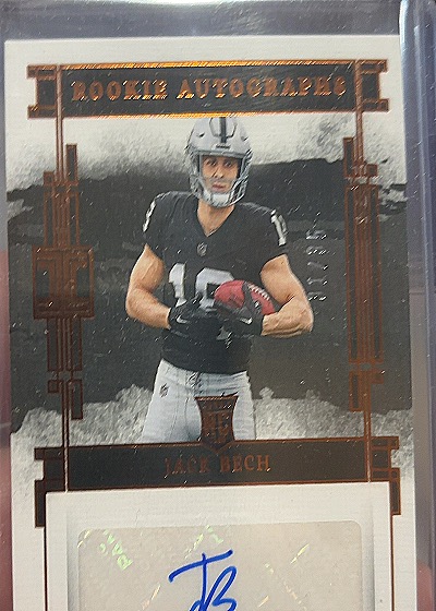 2023 Panini Impeccable Rookie Autograph #RA-JB Jake Bech — front
