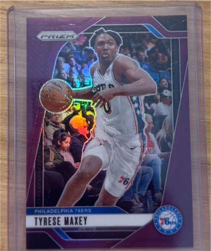 2024-25 Panini Prizm #96 Tyrese Maxey — front