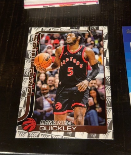 2025-26 Topps Basketball #32 Immanuel Quickley — front