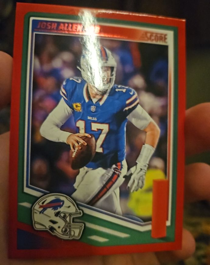 2025 Panini Score #159 Josh Allen — front