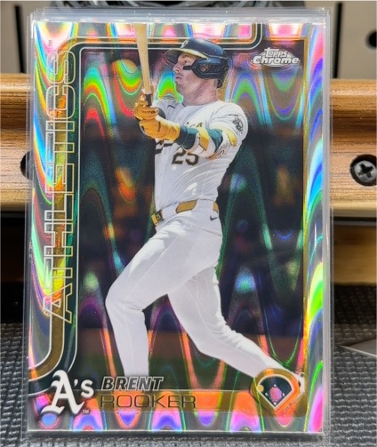 2025 Topps Chrome #54 Brent Rooker — front