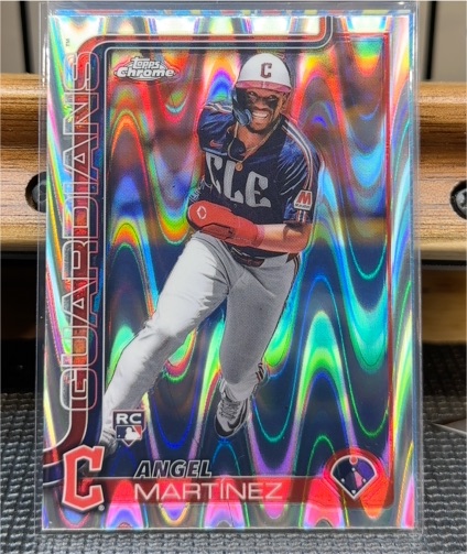 2025 Topps Chrome #155 Angel Martinez — front