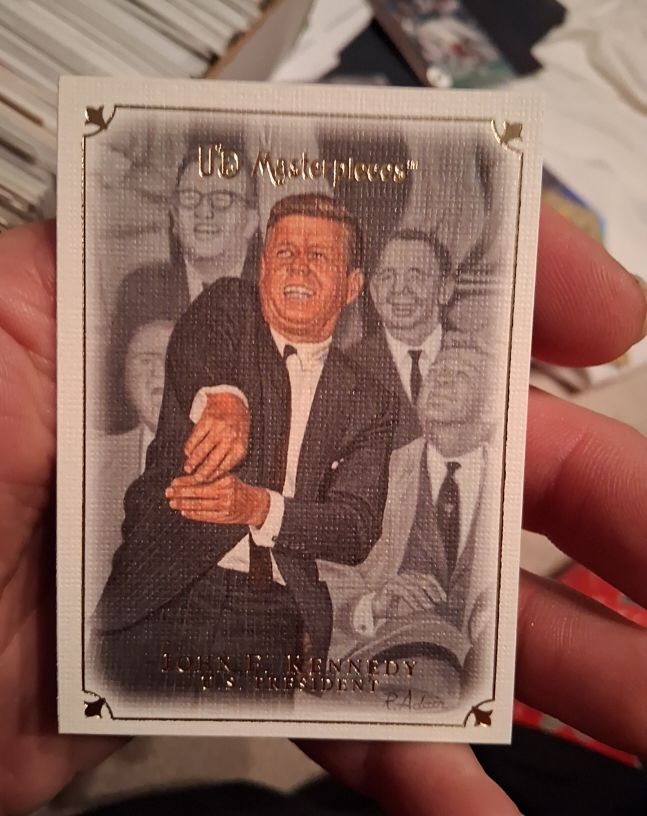 2007 Upper Deck Masterpieces #47 John F. Kennedy — front