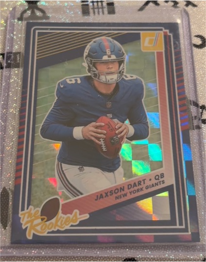 2025 Donruss #2 Jaxson Dart The Rookies — front