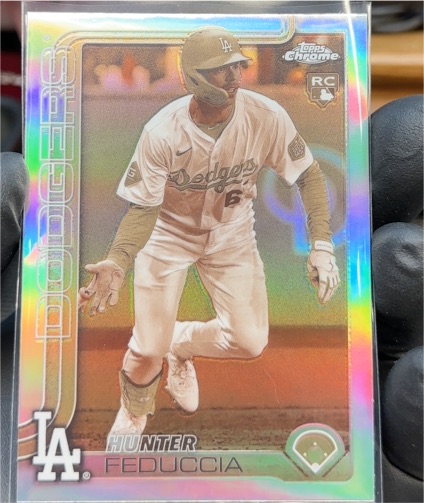 2025 Topps Chrome #288 Hunter Feduccia — front