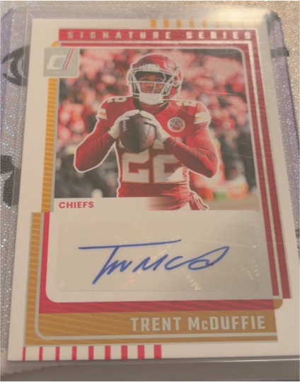 2025 Donruss Signature Series #Trent McDuffie — front
