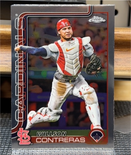 2025 Topps Chrome #82 Willson Contreras — front