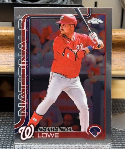 2025 Topps Chrome #49 Nathaniel Lowe — front