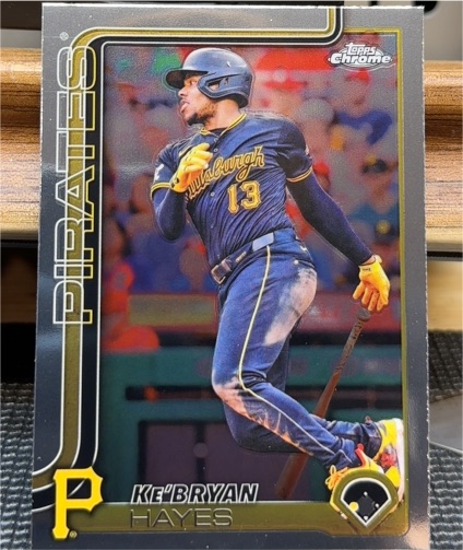 2025 Topps Chrome #196 Ke'Bryan Hayes — front
