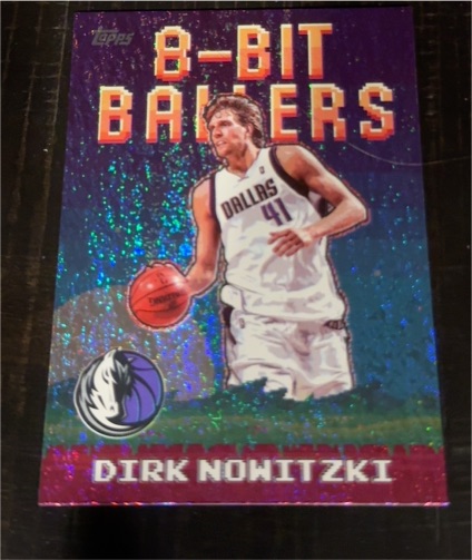 2025-26 Topps Basketball #8B-22 Dirk Nowitzki 8-Bit Ballers — front
