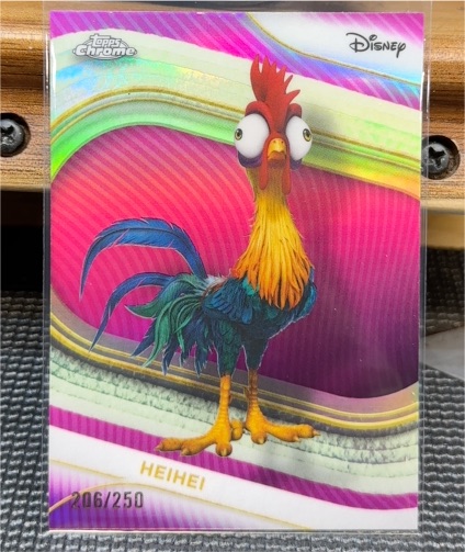 2025 Topps Chrome Disney #19 HeiHei — front
