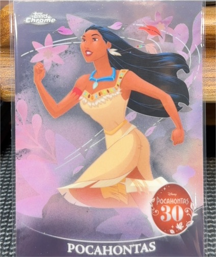 2025 Topps Chrome Disney #PH-1 Pocahontas Pocahontas 30th Anniversary — front