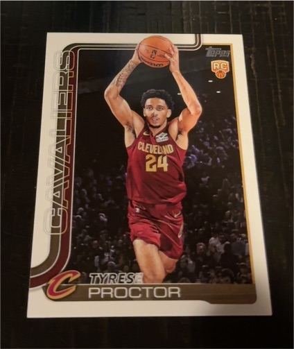 2025-26 Topps #250 Tyrese Proctor — front