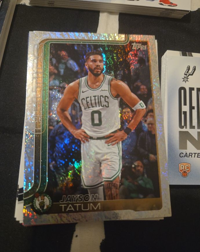 2025-26 Topps #1 Jayson Tatum — front