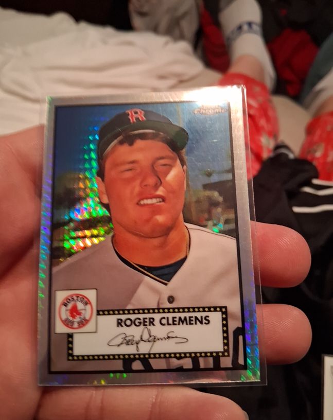 2021 Topps Chrome Platinum Anniversary #603 Roger Clemens — front
