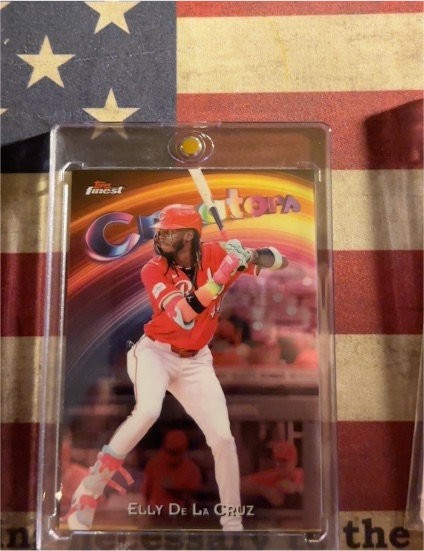 2025 Topps Finest Creators #C-17 Elly De La Cruz — front