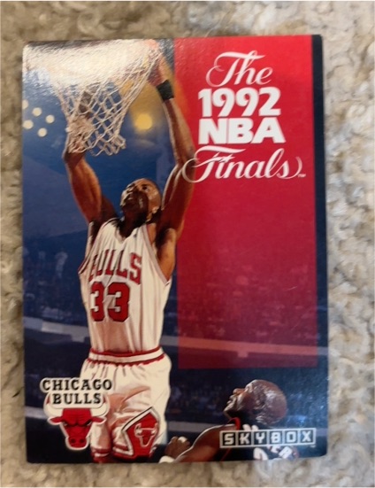1992-93 Skybox #317 Scottie Pippen The 1992 NBA Finals — front