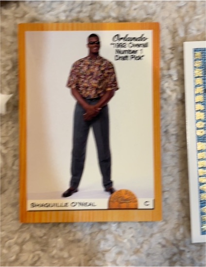 1993 Classic Draft Picks #C Shaquille O'Neal — front