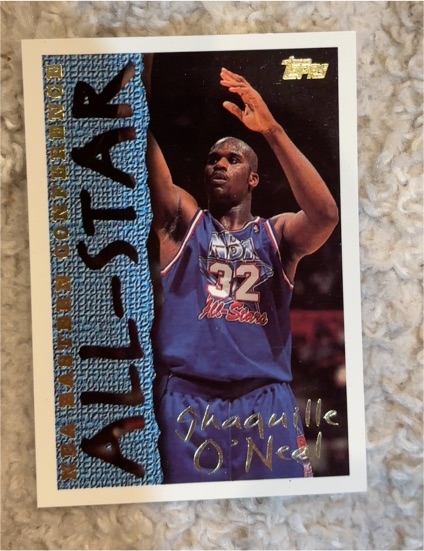 1994-95 Topps #13 Shaquille O'Neal All-Star — front