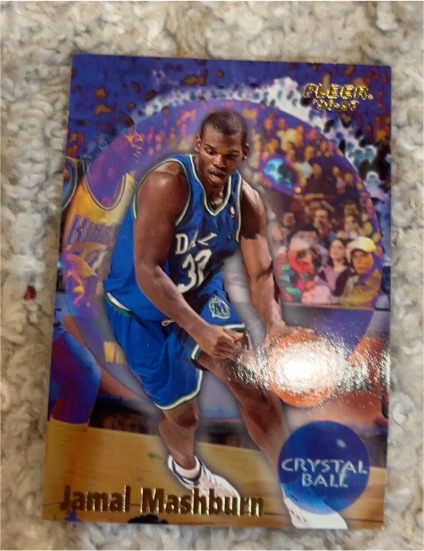 1996-97 Fleer Crystal Ball #272 Jamal Mashburn — front