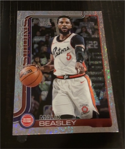 2025-26 Topps #43 Malik Beasley — front