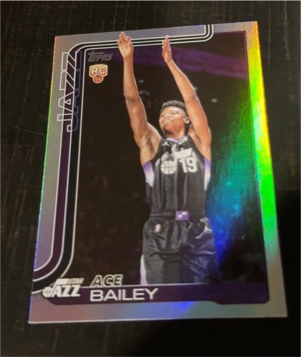 2025-26 Topps #205 Ace Bailey — front