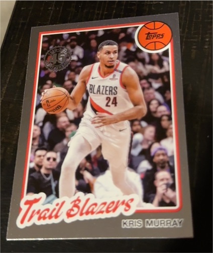 2025-26 Topps Basketball #80BK-11 Kris Murray — front