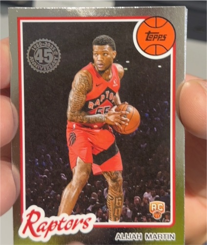 2025-26 Topps #80BK-82 Alijah Martin 1980-81 Topps Basketball — front