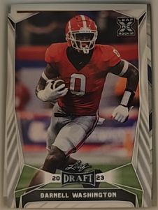 2023 Leaf Draft #45 Darnell Washington — front