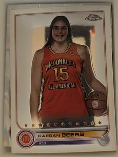 2022 Topps Chrome McDonald's All American #37 Raegan Beers — front
