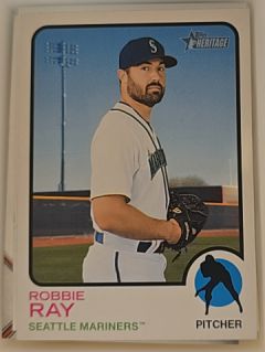 2022 Topps Heritage #132 Robbie Ray — front